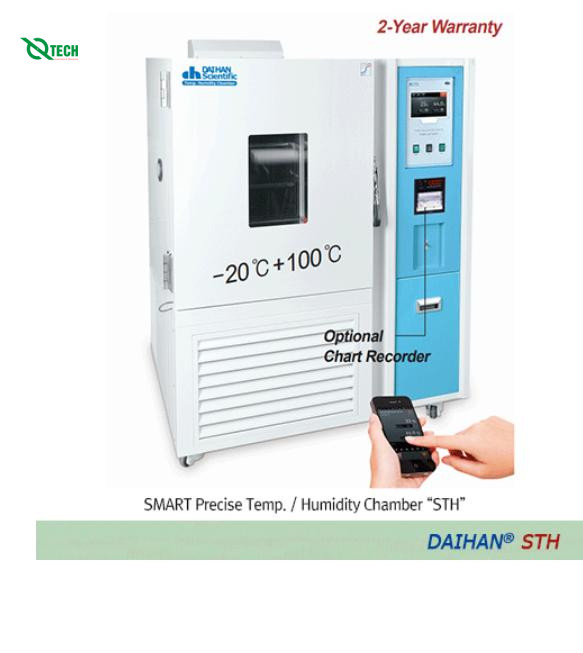 Buồng Nhiệt Độ/Độ Ẩm Chính Xác SMART DaiHan DH.STH01800 (-20~100℃, 800 lít. STH-800)