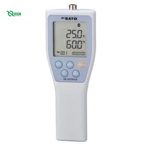 Nhiệt kế/ ẩm kế kỹ thuật số SATO SK-110TRH-B (có chức năng giao tiếp không dây)