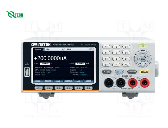 Máy đo nguồn SMU GW INSTEK GSM-20H10 (1-CH; ±210V; ±1.05A; 22W)