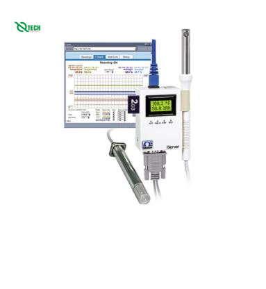 Bộ ghi biểu đồ nhiệt độ, độ ẩm OMEGA iTHX-SD-5 (đầu dò công nghiệp 137mm, cáp 3m + đầu nối DB9, 100%RH, 124°C)