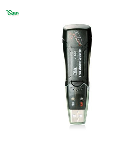 Bộ ghi dữ liệu độ rung 3 trục CEM DT-178A