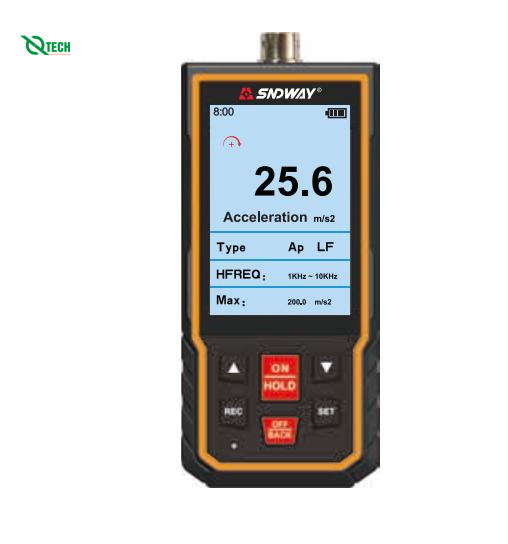 Thiết bị đo độ rung SNDWAY SW-67A (±(5%+2dgts))