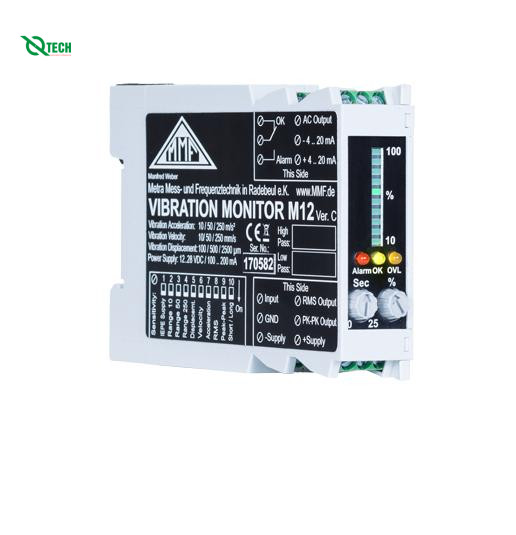 Máy đo độ rung MMF M12 (10~250m/s², 10~250mm/s)