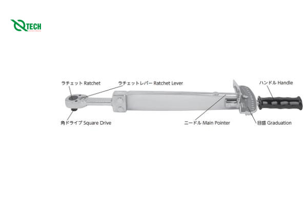 Cờ lê lực Tohnichi 7000QF-A (50～500 lbf･ft)