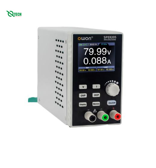 Bộ nguồn DC lập trình 1 kênh OWON SPE6205 (0-60V, 20A, 500W)