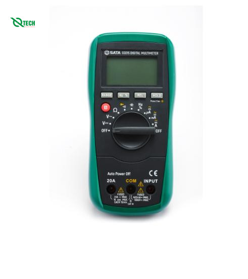 Đồng hồ vạn năng kỹ thuật số Sata 03015 (1000V, 20A AC/DC)