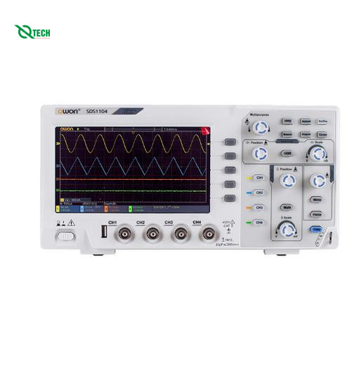 Máy hiện sóng số OWON SDS1104 (100MHz, 4 CH, 1 GS/s)