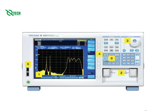 Máy phân tích quang phổ YOKOGAWA AQ6374 (350 – 1750 nm))