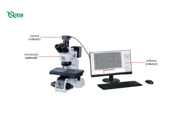 Camera và phần mềm cho kính hiển vi Insize ISM-MAS200 (1/1.8" CMOS, 6.3M)