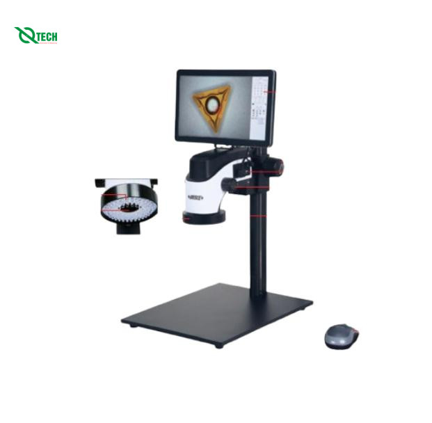 Kính hiển vi đo lường kỹ thuật số (loại cơ bản) Insize 5307-ID200A (trường nhìn rộng; 6 ~ 38X)