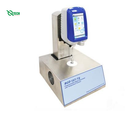 Máy đo độ nhớt màn hình cảm ứng có thể lập trình với điều khiển nhiệt độ Biuged BGD 156/TS2 (50-3.3M mPa.s, 0.3-100 Vòng/phút)