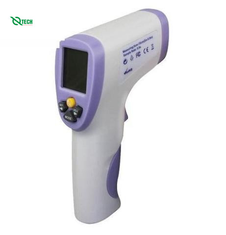 Máy đo nhiệt độ cơ thể người có cảnh báo nhiệt độ cao Hti HT-860D (36 ~ 42.9ºC)