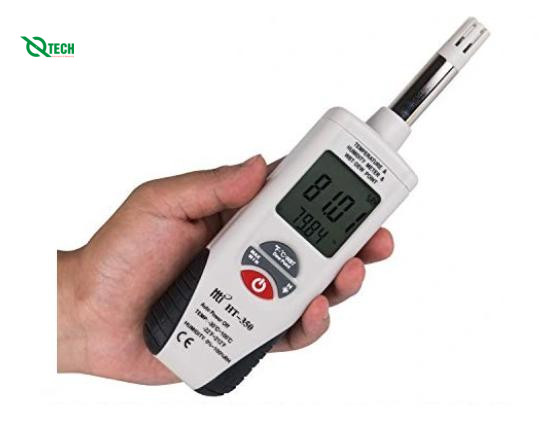Máy đo nhiệt độ, độ ẩm Hti HT-350
