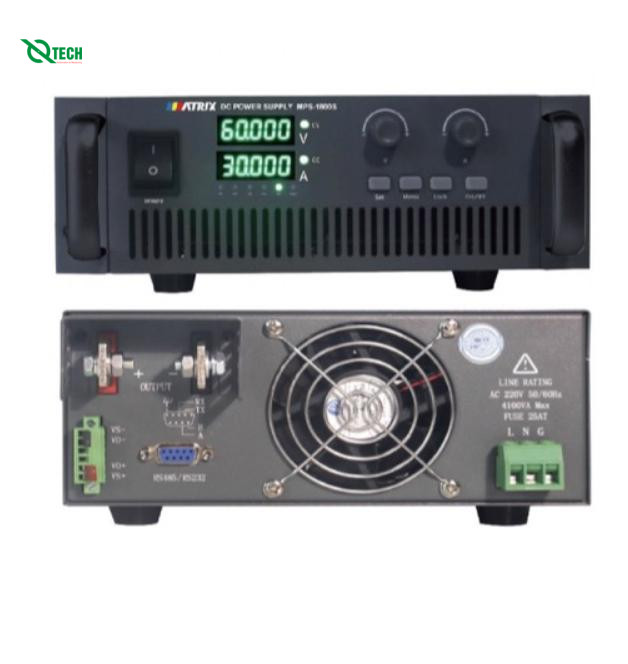 Bộ nguồn DC MATRIX MPS-3600S-600-6 (0-600.00V, 0-6.0000A, 3600W)