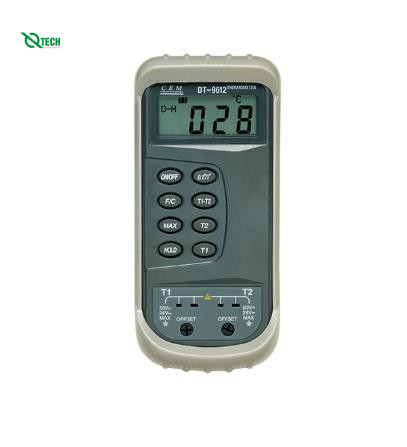 Máy đo nhiệt độ cặp nhiệt loại K CEM DT-9610B (Type K, Single Input)