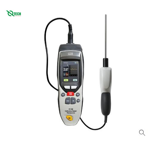 Máy đo nhiệt độ RTD CEM DT-858 (﹣50℃~160℃; ±0.05℃)