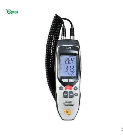 Máy đo nhiệt độ cặp nhiệt đa năng CEM DT-852D-T (-72℉~257℉)