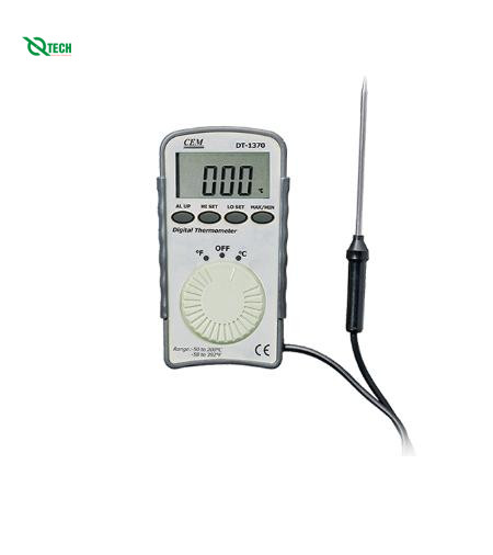 Máy đo nhiệt độ tiếp xúc CEM DT-1370 (-50℃~200℃, 0.1℃)