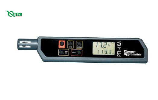 Thiết bị kiểm tra nhiệt độ và độ ẩm bỏ túi OMEGA PTH-1XA (±14~122°F, 5~95% RH)