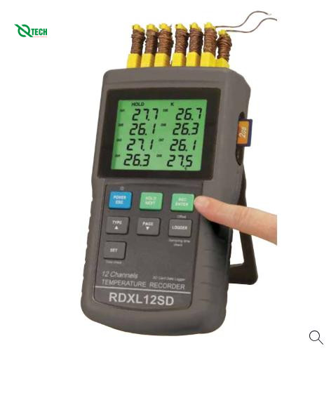 Nhiệt kế kỹ thuật số 12 kênh OMEGA RDXL12SD (-50.1~1300ºC, SD 2GB)
