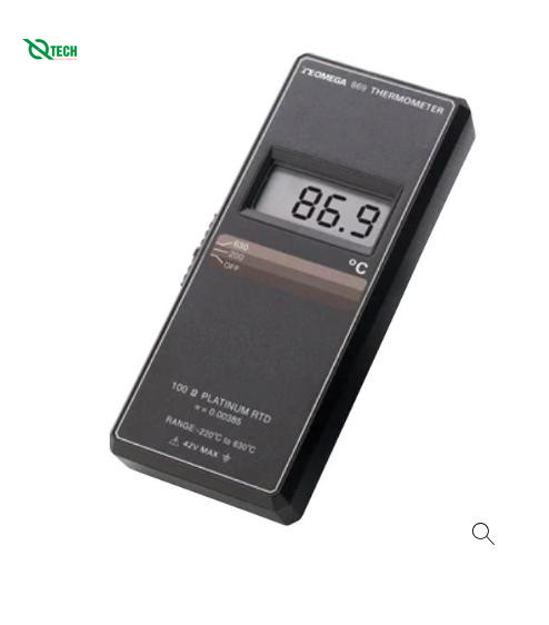 Máy đo nhiệt độ RTD OMEGA 869C (-220 ~ 630°C, độ C)