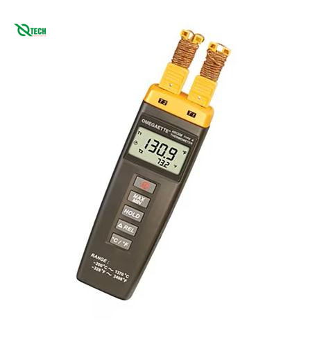 Máy đo nhiệt độ OMEGA HH308 (-200 đến 1370°C, type K)