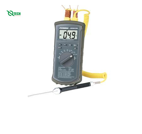 Máy đo nhiệt độ 4 kênh OMEGA HH501DK (-50 đến 1300°C)