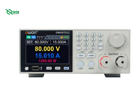 Nguồn DC công suất cao OWON OWH67020-600 (0-600.000V/0-10.000A/2000.0W;1CH)