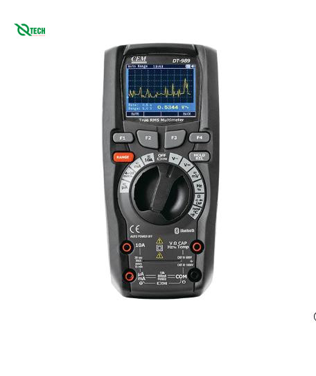 Đồng hồ vạn năng CEM DT-989 (True RMS, AC/DC 1000V, 10A)