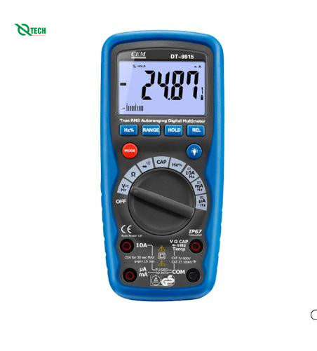 Đồng hồ vạn năng CEM DT-9917T (True RMS, DC/AC 10A/1000V)