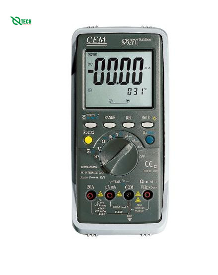 Đồng hồ vạn năng CEM DT-9932FC (DC1000V-AC750V, DC/AC 20A)