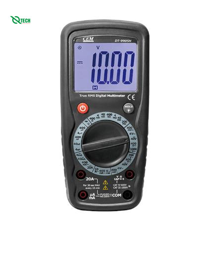Đồng hồ vạn năng CEM 9908H (True RMS, DC1000V-AC700V, AC/DC-20A)