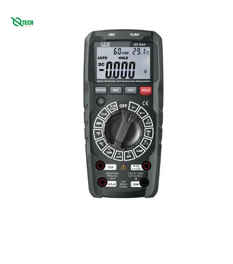 Máy đo đa chỉ tiêu môi trường CEM DT-61H (600V,10A,-20～750℃)