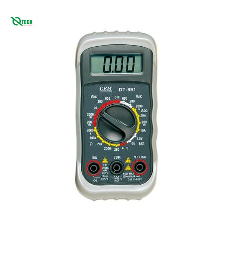 Đồng hồ vạn năng CEM DT-992 (DC/AC-600V,10A)