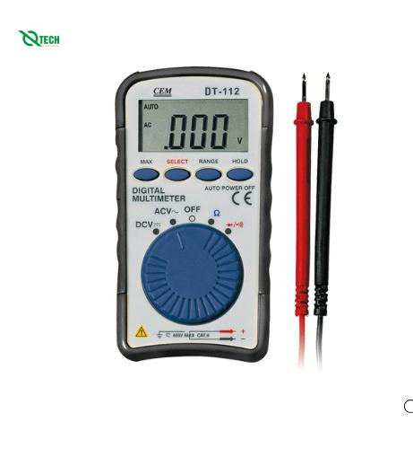 Đồng hồ vạn năng CEM DT-112 (DC/AC-500V)
