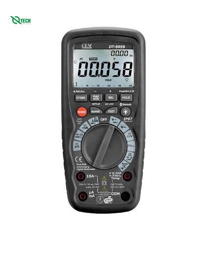 Đồng hồ vạn năng CEM DT-9665H (True RMS, AC/DC 1000V, 10A)