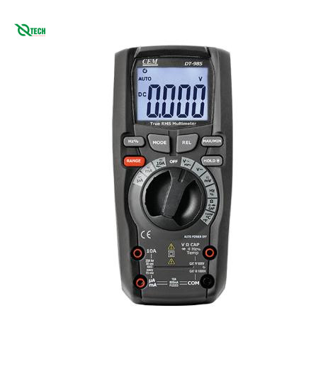 Đồng hồ vạn năng True RMS CEM DT-987H (True RMS, AC/DC 1000V, 10A)