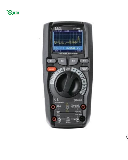 Đồng hồ vạn năng CEM DT-989H (True RMS, 1000VDC, 10A, ±0.05%+5)