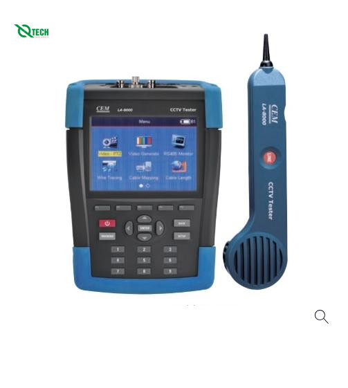 Đồng hồ vạn năng tích hợp kiểm tra màn hình CCTV, kiểm tra cáp CEM LA-8000