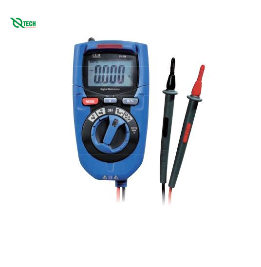 Đồng hồ vạn năng cầm tay CEM DT-218T (True RMS, 600VDC,±0.5%)