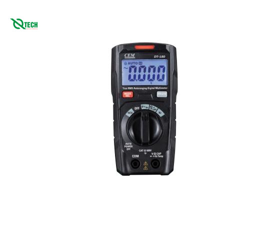 Đồng hồ vạn năng cầm tay CEM DT-181 (True RMS, 600VDC,±0.5%)