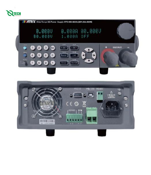 Bộ nguồn DC 1 kênh MATRIX WPS400-8020L (80V, 20A, 400W)