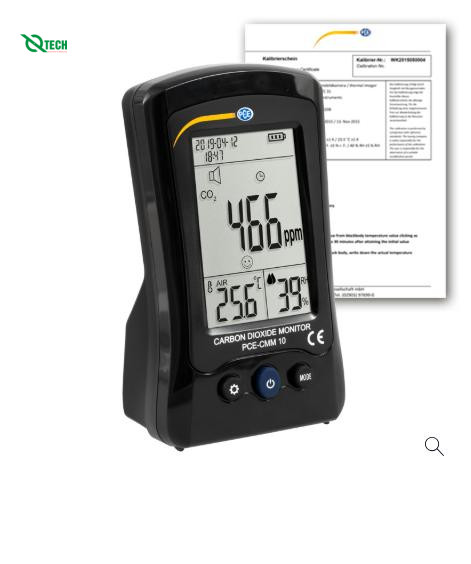 Máy phân tích CO2 PCE CMM 10-ICA (400 ... 5000 ppm, kèm chứng chỉ ISO)