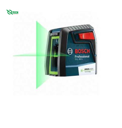 Máy cân mưc laser BOSCH GLL 30 G (2 tia, ± 0.8 mm/m, ± 4°)