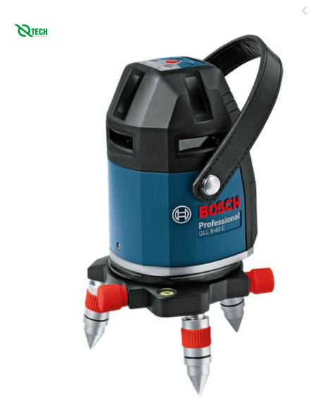 Máy cân mưc laser BOSCH GLL 8-40 E Profestsionnal (630 - 650 nm)