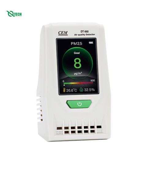 Máy đo chất lượng không khí CEM DT-969 (PM2.5:0～2000ug/m³ ;PM10:0～2000ug/m³)