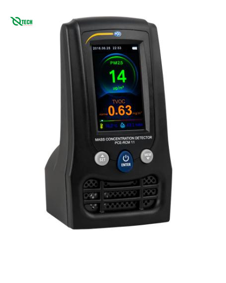 Máy đếm hạt tiểu phân PCE RCM 11 (hạt bụi, formaldehyde, nhiệt độ độ ẩm)