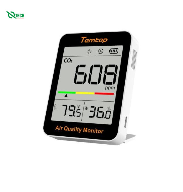 Máy đo chất lượng không khí Temtop C1 (CO2, 400-5000ppm, nhiệt độ độ ẩm)