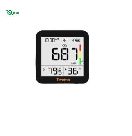 Máy đo chất lượng không khí không dây Temtop C10 (0-5000ppm, -20-70°C)