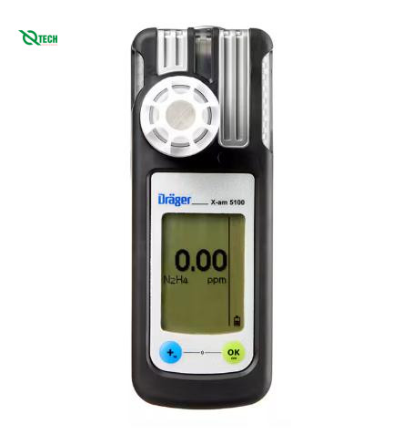Máy đo khí đơn Drager X-am 5100 (HF, HCl, H2O2 hoặc hydrazine, Máy chính chưa bao gồm cảm biến)
